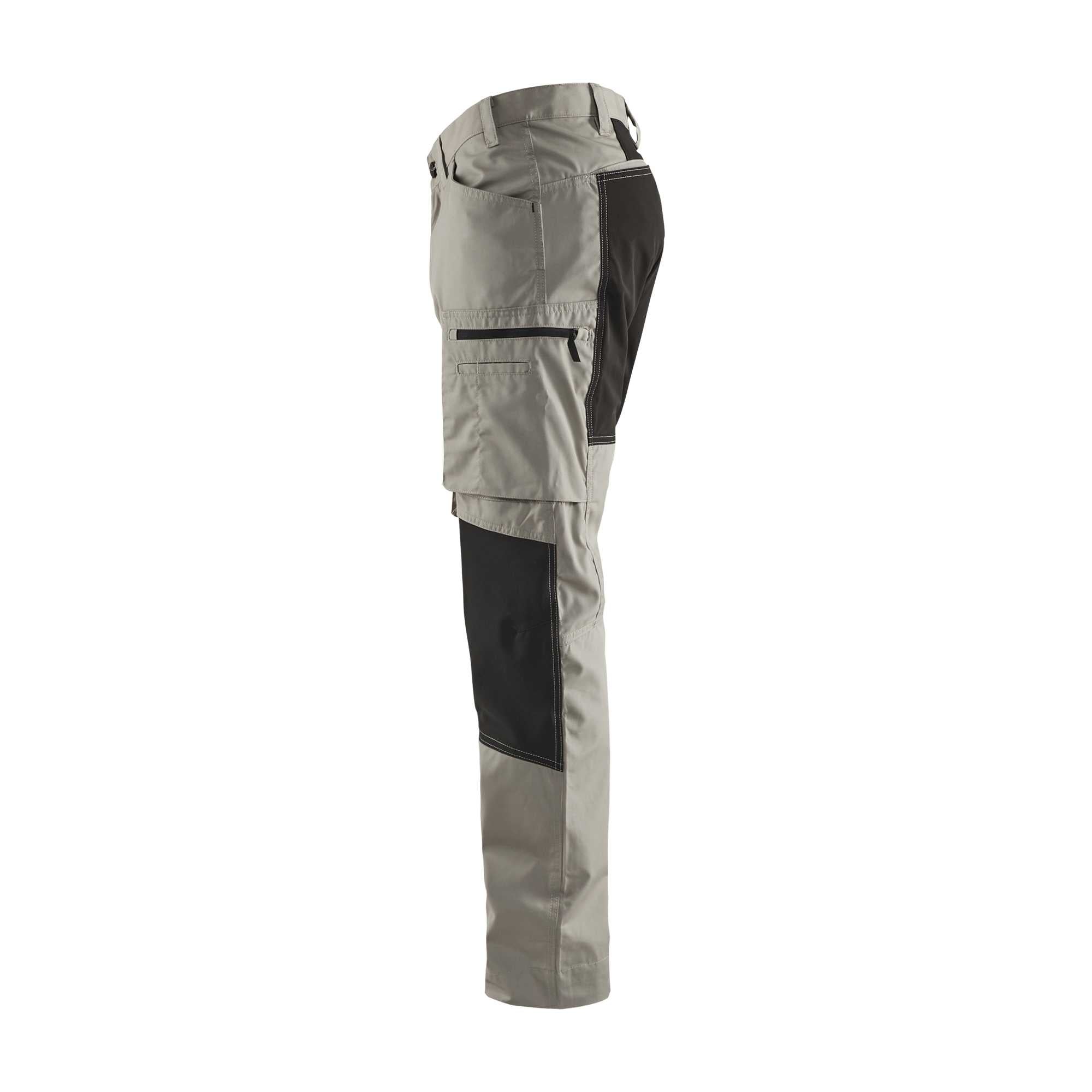 BLAKLADER 14591845 Service Trousers with Stretch Work Trousers Men - stretch panels